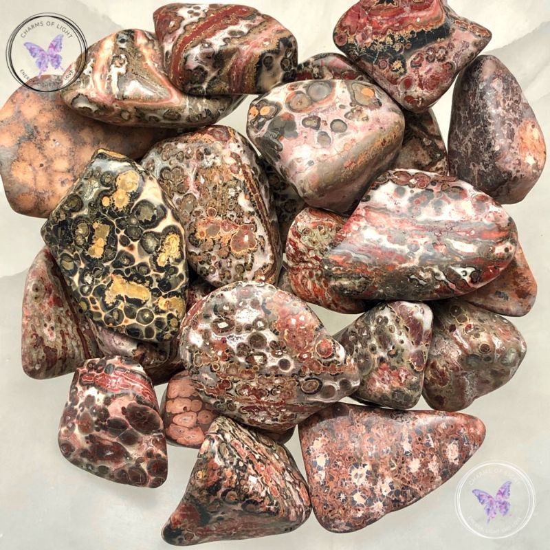 Leopard Skin Jasper Tumble Stone